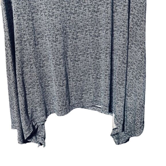 Chelsea & Theadore Black & White Stretchy Round Neckline, Short Sleeves Sz XXL - Picture 4 of 8